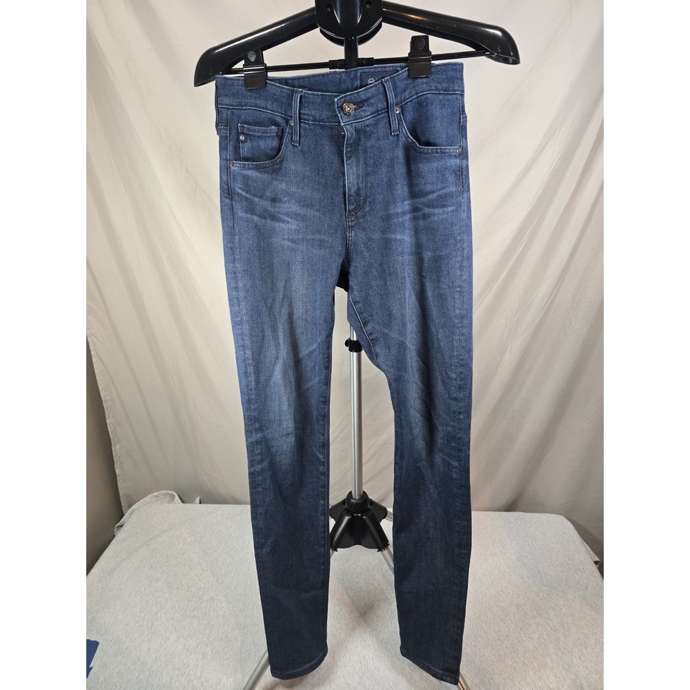 AG Los Angeles Jeans Womens 27R Blue Farrah Ankle High Rise Skinny